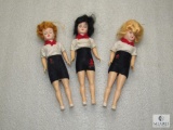 Lot 3 Vintage Camp Fire Girls Madame Alexander Dolls