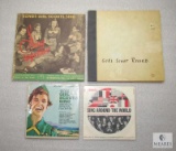 Lot 4 Vintage Girl Scouts Sing Records 33's LP