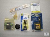Lot Vintage Cub Scout Craft Kits; Trophy Award, Rocket Carrier, Color Kit, Airplane +