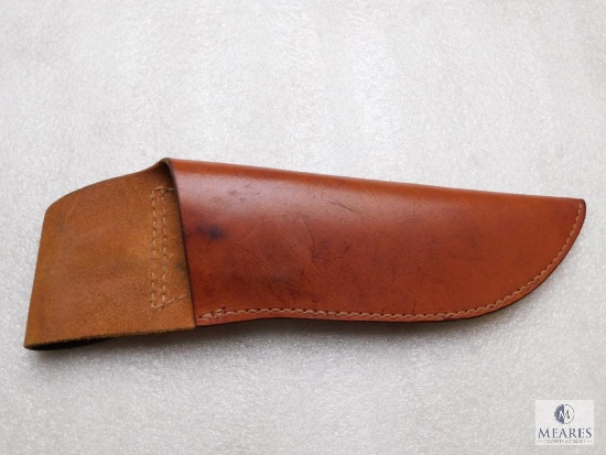 8" blade bowie knife leather sheath