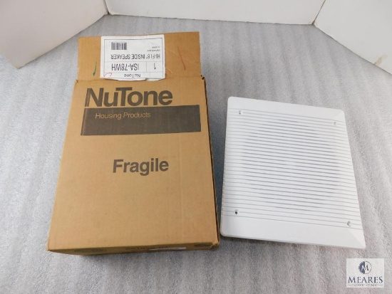 New NuTone Hi-Fi 8" Inside Speaker Bright White Panel