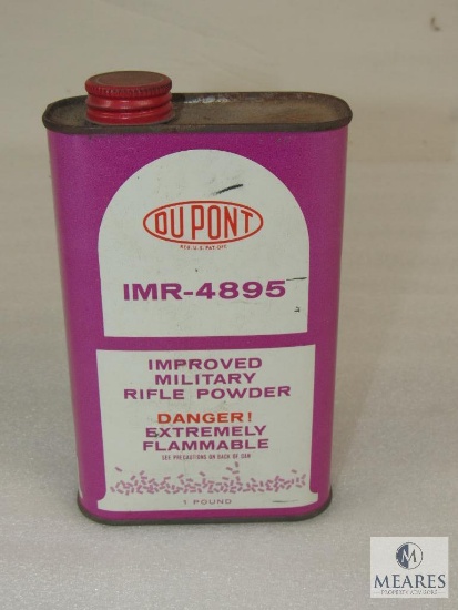 IMR-4895 1lb antique powder can includes 5-6 oz of powder