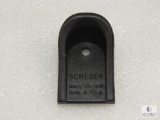 Scherer Glock Subcompact 9mm & 40 cal pinky extension does not add capacity