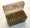 50 Rounds 6mm Remington brass in plastic case