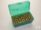 50 Rounds Remington 22-250 rifle brass in plastic case