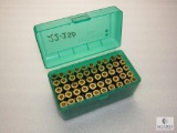50 Rounds Remington 6mm brass in plastic case