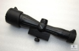 Leapers AR-15 rifle scope with mil dot reticle