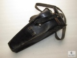 Nazi marked black leather holster or pouch