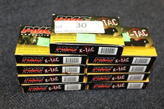 180 Rounds of PMC X-Tac 5.56 NATO Ammo, 62 Gr.