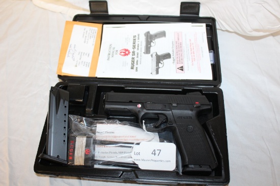 Ruger SR40 .40 S&W Pistol w/2-15 Round Magazines. NIB.