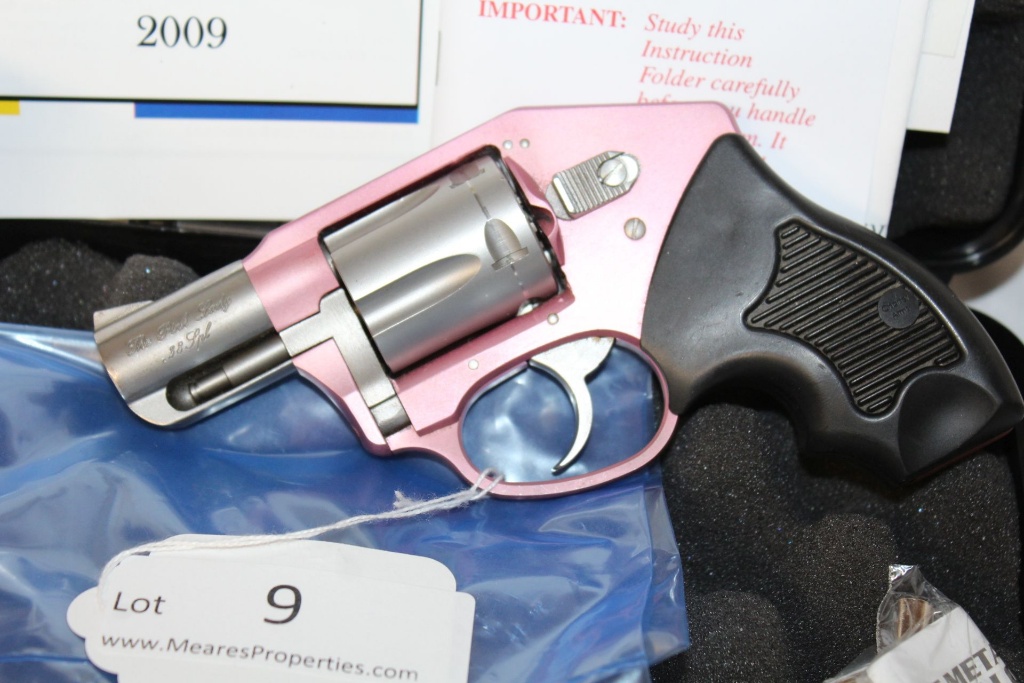 Charter Arms The Pink Lady Hammerless 38 Revolver Firearms Military Artifacts Firearms Pistols Revolvers Online Auctions Proxibid Charter Arms The Pink Lady Hammerless 38 Revolver Firearms Military Artifacts Firearms Pistols Revolvers Online Auctions Proxibid