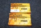 40 Rounds of Fusion MSR 338 Federal Ammo.