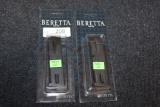 2 Beretta M92FS 9mm 15 Round Magazines.