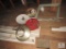 Contents of Attic - Old Stationary Items, Ironing Board, Wood Barrel, Christmas Items +