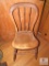 Vintage Wood Chair Spindle Back & Legs