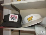 Shelf Lot Vintage Trucker Men's Hats, New Polo Shirt, Belt, & Bowtie