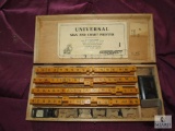 Vintage Stamper Kraft Universal Sign & Chart Printer Stamp Set
