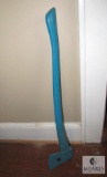 Axe with Wood Handle - Painted Teal