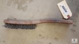 Steel bristle brush