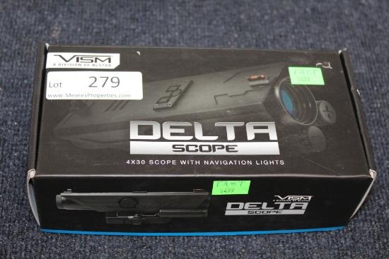 VISM (NcStar) Delta 4x30 Scope w/Navigation Lights. NIB.
