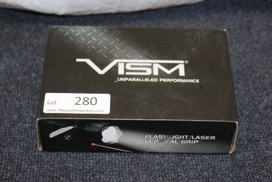 VISM (NcStar) Flashlight/Laser Vertical Grip.  NIB.