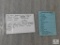 Lot Boy Scout Reservation 1920 Picnic Ticket & 1966 Quartermaster Scorecard