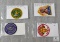 Lot of 5 Boy Scout Patches World Jamboree 1959-63, Training Award, Explor-Olympics +