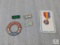 Lot National Jamboree Brotherhood Patch, Staff Star, & Rope Knot Patches