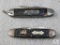 Lot 2 Vintage Scout Knife by Sword Brand