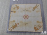 Antique Boy Scouts Handkerchief with Scout scenes