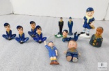 11 piece Lot Vintage & Newer Cub Scout Figurines Porcelain, Plaster, & Plastic