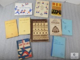 Lot 10 Vintage Campfire Girls Books; Blue Bird Wish, Symbols, Almanac +