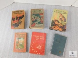 Lot of 6 Vintage Campfire Girls Books; Mountaineering, Summer Camp +