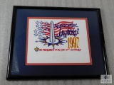 Framed 1997 National Jamboree Presentation Patch 21