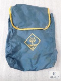 Vintage Cub Scouts Nylon Backpack Pouch