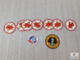 Lot BSA Patches Autographed NOAC Ellie Morrison, West Point Camporee, & O.A. 50th Anniversary