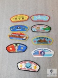 Lot 9 BSA Different Service Council Shoulder Patches from Around the World