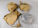 Lot of 3 Official Boy Scouts Vintage Cooking Mess Kits