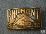 Vintage Brass Boy Scout Camp Philmont Belt Buckle