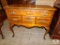 French Provincial style Desk or Buffet Table 4 Drawer