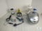 Large Lot of Lanterns and Flashlights and Portable CD Radio Player