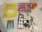 Lot of Strike Matches Booklets & Boxes, Luggage Lock, File Jackets, & Adhesive Hooks