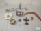 Lot of Souvenir Items Decorations from Around The World Figurines, Porcelain +