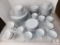 60+ Piece Lot Mikasa China Set Dinnerware Debutante; Plates, Bowls, Saucers, Teacups +