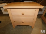 Broyhill Premier Nightstand Table 2 Drawer