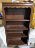 Bookshelf Display Cabinet with 3 Adjustable Shelves