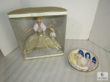 New Celebration Barbie 2000 Special Edition & Bradford Exchange Enchanted Evening Plate