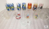 Lot of Vintage Collector Glasses Star Wars & Pac-Man & Mugs From McDonalds & Burger King