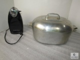 Large Wagner Ware Sidney Magnalite Roaster Pot & Hamilton Beach Can Opener