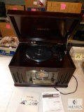 Crosley CR73-3 Celebrity 3 Disc 4 in 1 Entertainment Stereo, CD, Cassette, & Record Player